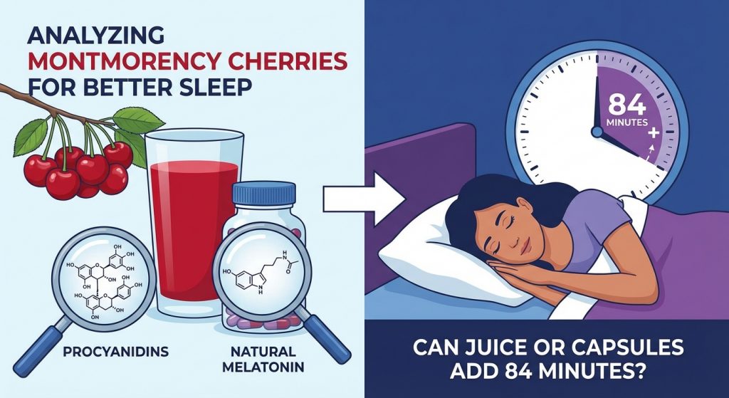 Montmorency cherries for better sleep