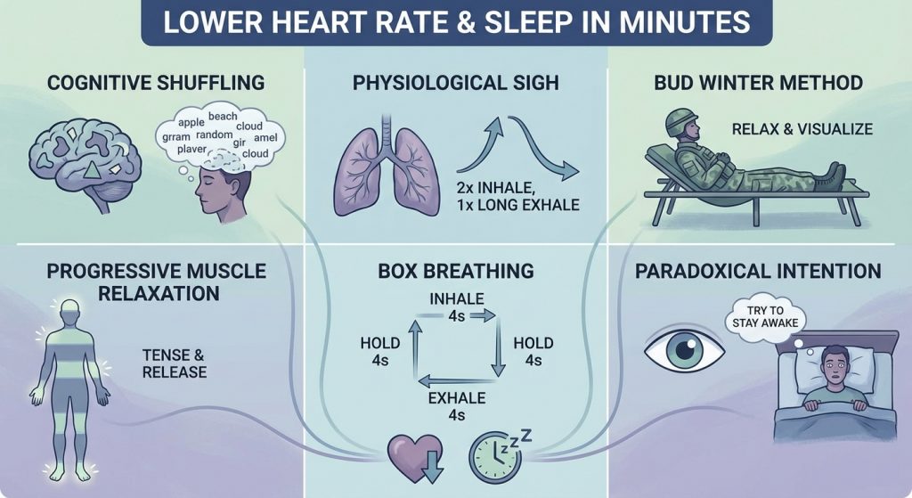 Additional methods For Sleep In Minutes and Quick Relaxation