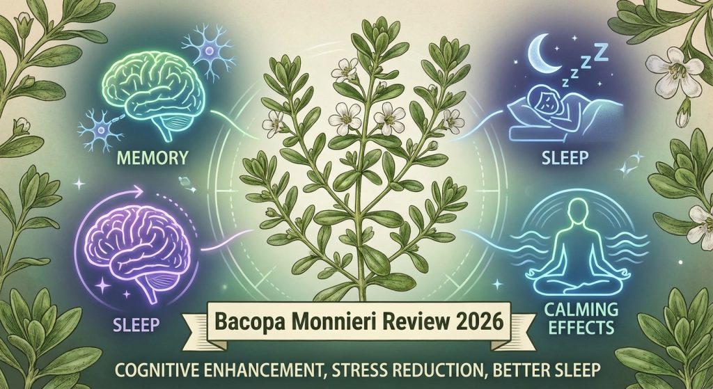 Bacopa monnieri: sleep, memory, calming