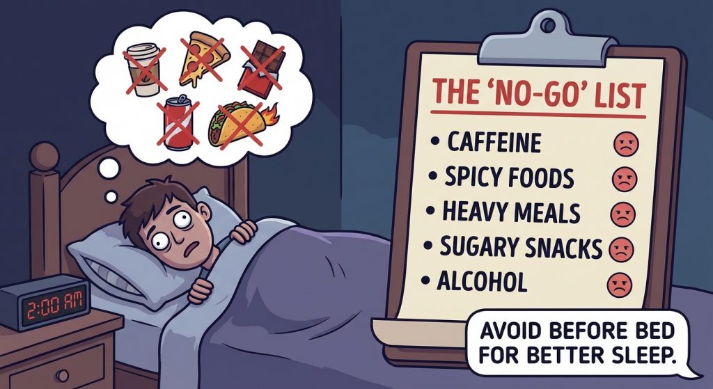Bad Food for Sleep