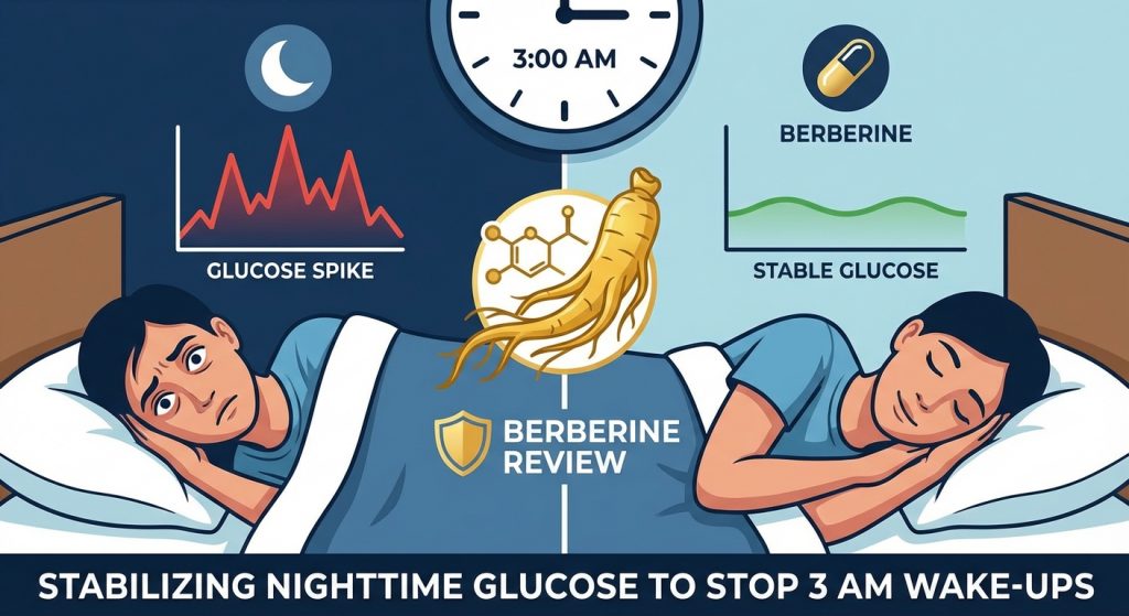 Berberine : Stabilize Nighttime Glukose