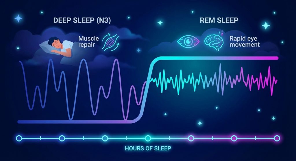 REM Sleep VS Deep Sleep