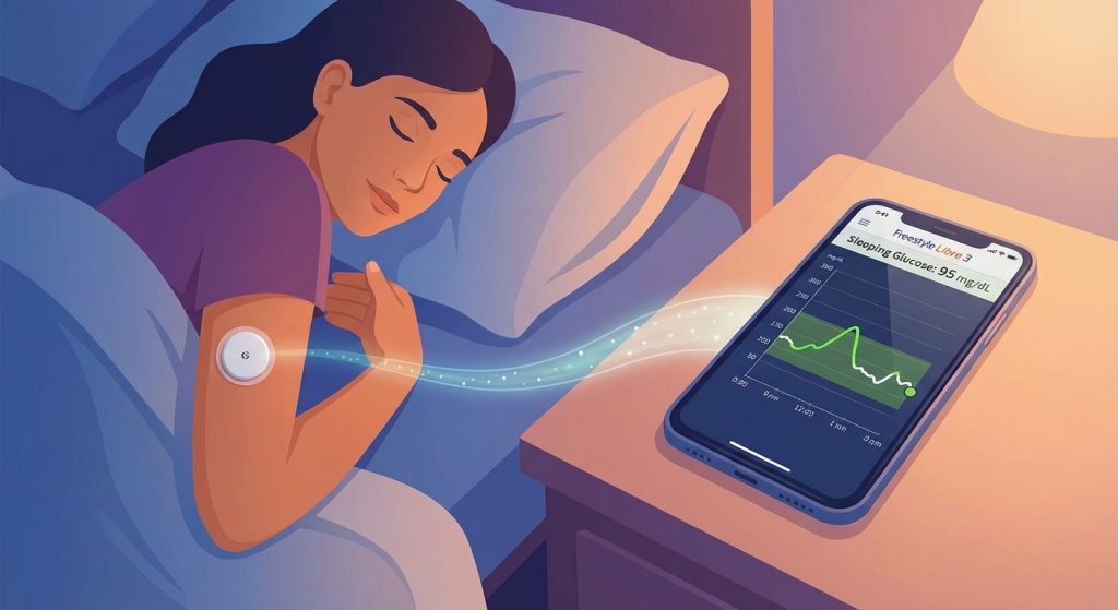 Freestyle Libre 3 For Non-Diabetics: Tracking Sugar in Sleep