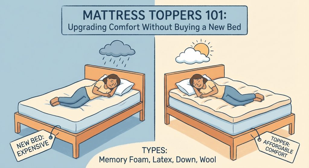 How to choose topper for your mattress