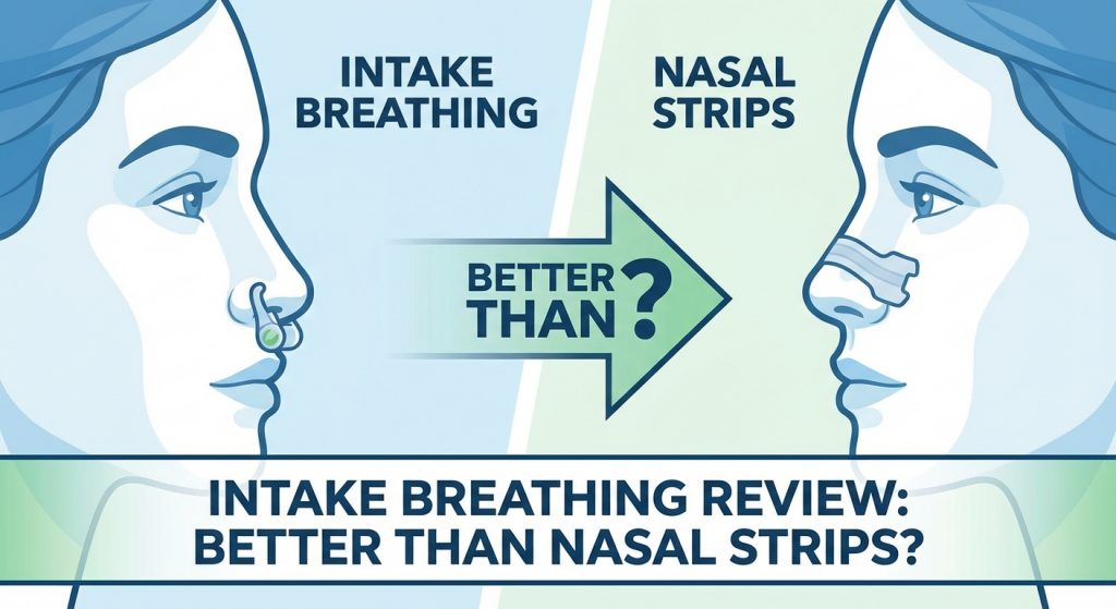 Intake Breathing VS nasal strips