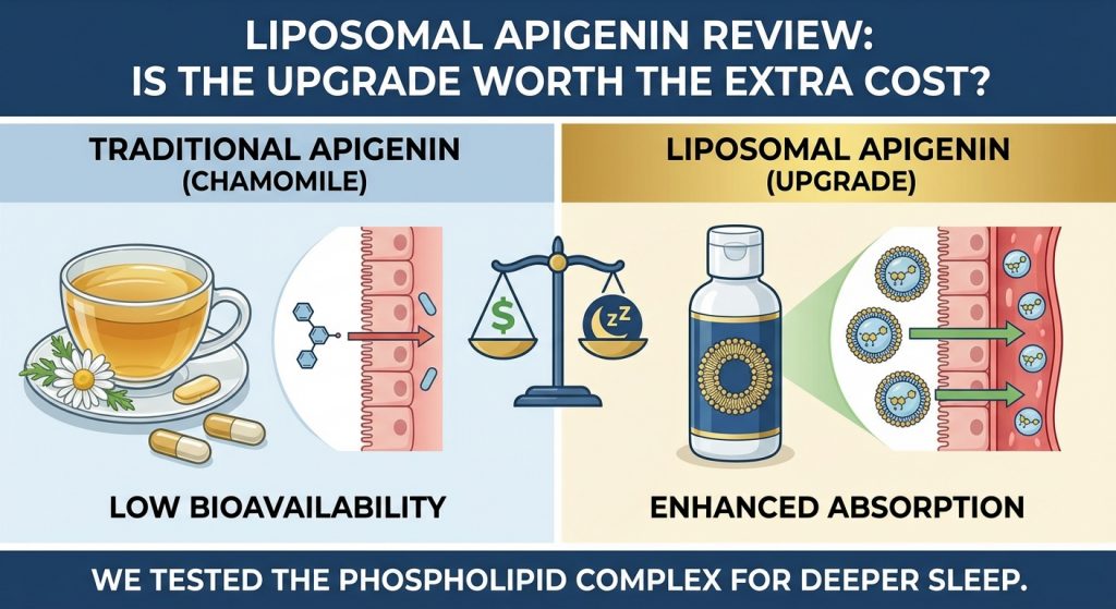 Liposomal Apigenin VS Normal Apigenin