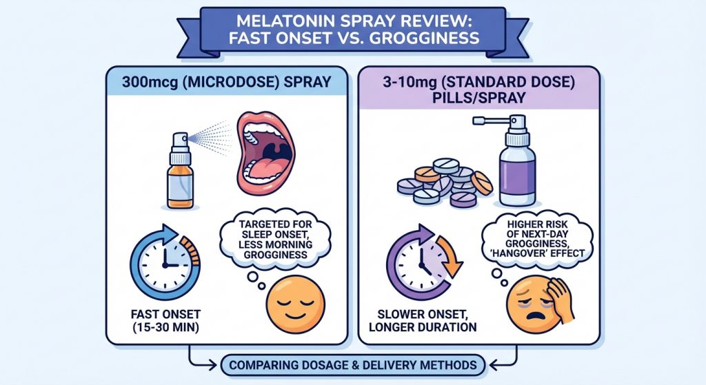 Melatonin Spray Microdosing