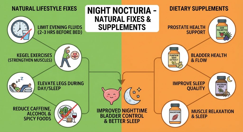 nocturia natural fixes supplements