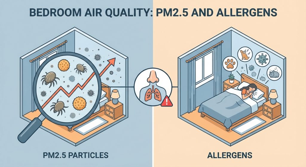 PM 2.5 and other allergens