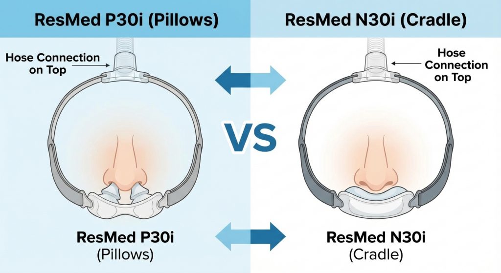 Resmed N30i VS P30i