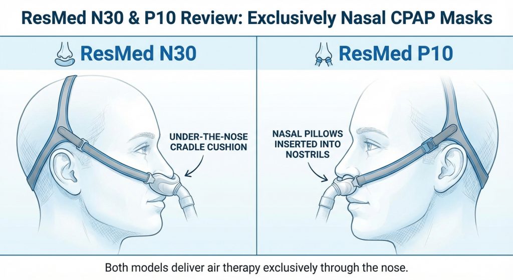 Resmed P10 VS N30 CPAP Masks