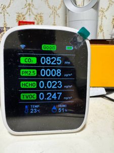 Air Quality Monitor For Bedrroom