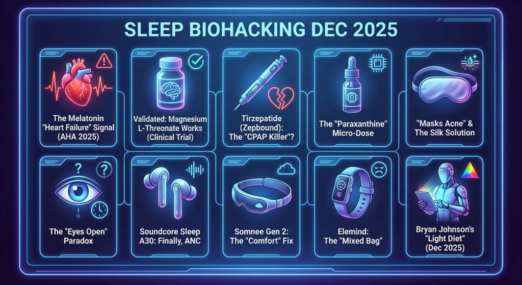 Sleep Biohacking News and Updates: Dec-2025