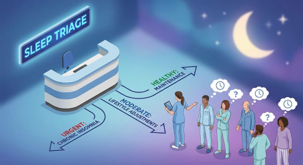 Sleep Triagle Protocol - Identify sleep problem