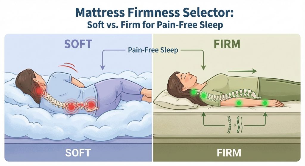 Soft Vs Firm Mattress For Pain-Free Sleep