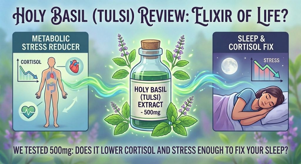 Tulsi For Lowering Cortisol