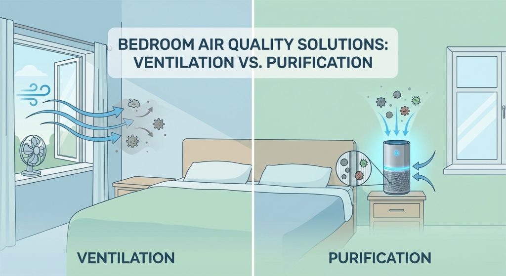 Ventilation vs Purification