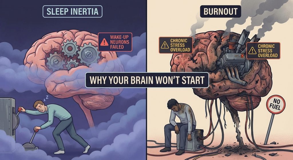 Why your brain not start