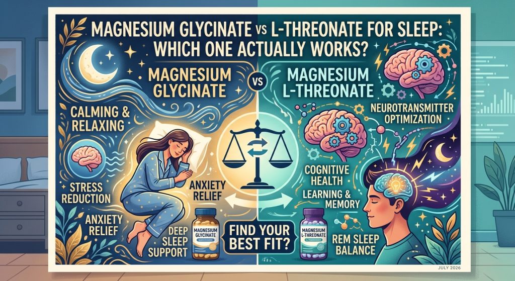 Glycinate vs Threonate for Sleep