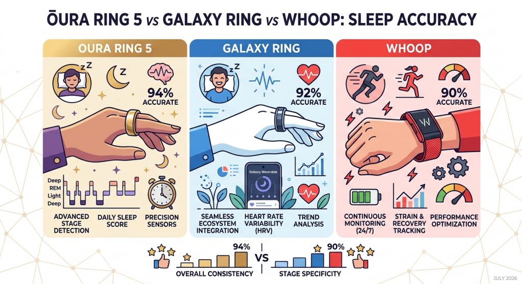 Oura Ring 5 vs Whoop 5.0